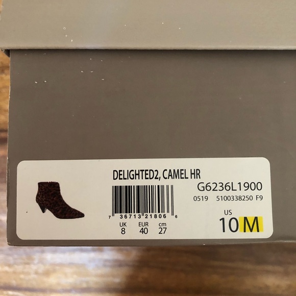 Franco Sarto Delighted2 camel hair boots NIB - Picture 7 of 7